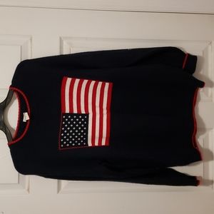 American Flag Sweater
